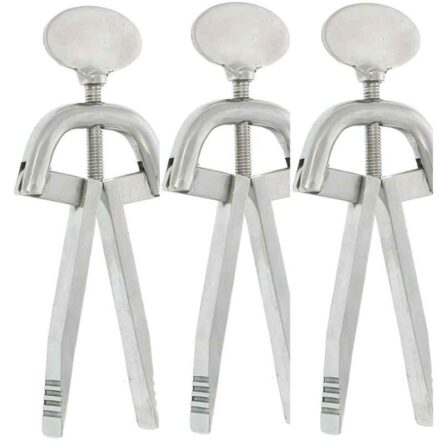 Forgesy 3 Pcs 5.5 inch Stainless Steel Heister Mouth Gag Set