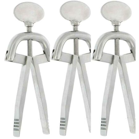 Forgesy 3 Pcs 5.5 inch Stainless Steel Heister Mouth Gag Set