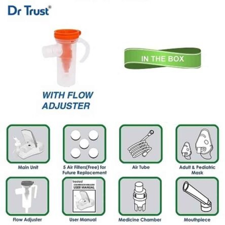 Dr Trust Bestest Plus Compressor Nebulizer Kit with Child