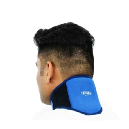 P+caRe Blue & Black Neck Wrap Support