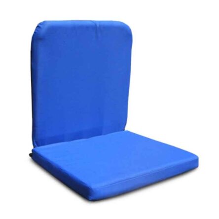 Kawachi Sky Blue Meditation & Yoga Floor Chair with Back Support