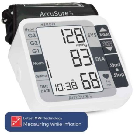 AccuSure TK Automatic Blood Pressure Monitor