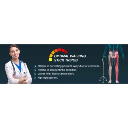 Tynor Tri Pod Walking Stick