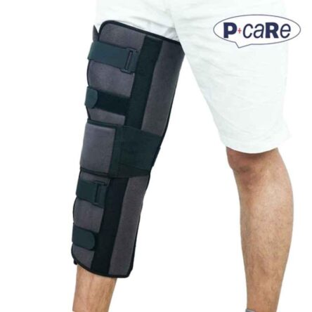 P+caRe Grey & Black Knee Immobilizer