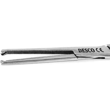Desco 8 inch Stainless Steel Kocher Artery Straight Tissue Forceps