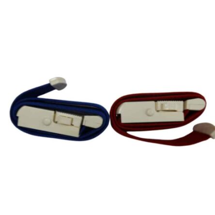 Fairbizps Tourniquet Belt for Blood Collection Rubber with Buckle (Pack of 4)