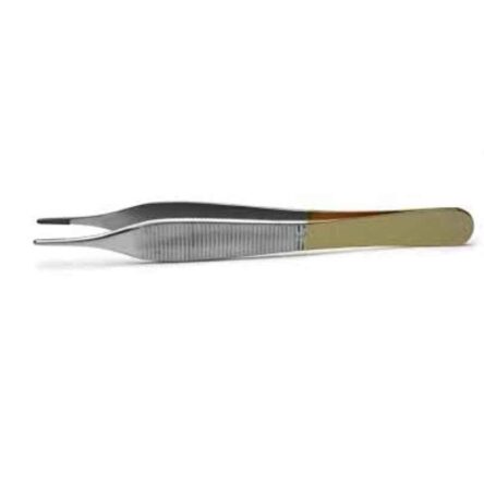 HIT CLASSIC 5 inch Stainless Steel Plain Dissecting Adson Forceps with Tungsten Carbide