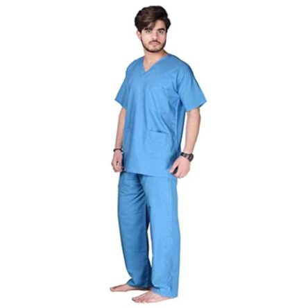 Jainco Free Size Cotton Kurta & Pajama Surgeon Suit