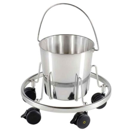 Wellsure Healthcare Stainless Steel Standard Kick Bucket