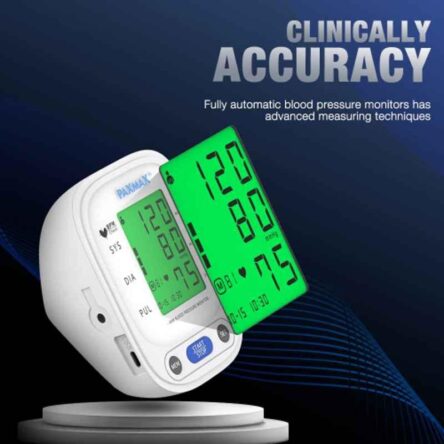 Paxmax BP65E Digital Blood Pressure Monitor with Voice USB Port