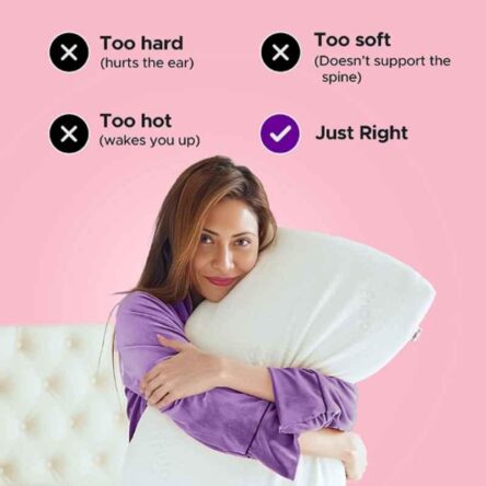 Frido Ultimate 2 inch Bed Pillow with Cooling Effect