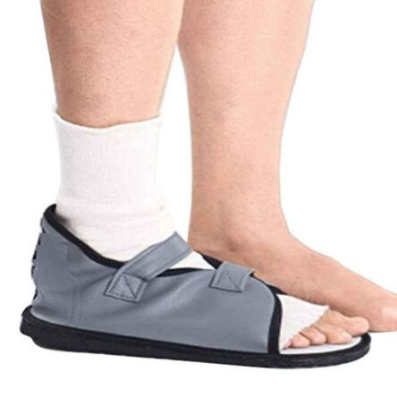 Fidelis Healthcare Elastic Grey Cast Shoe