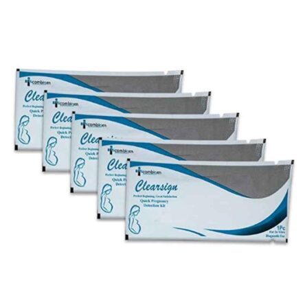 Recombigen Clearsign Urine Pregnancy Test Kit (Pack of 5)