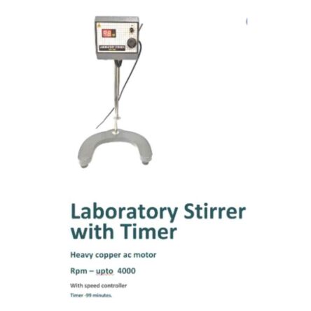 Sesw 4000rpm Speed Controller laboratory Stirrer with Timer