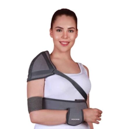 Adore Nylon Grey Elastic Shoulder Immobilizer