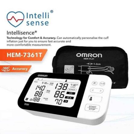 Omron HEM-7361T Bluetooth Digital Automatic Blood Pressure Monitor