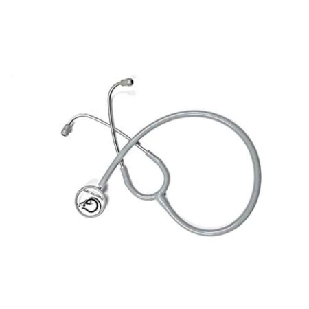 Thermomate Grey Stainless Steel Monitoring Stethoscope for Doctors & Medical Student