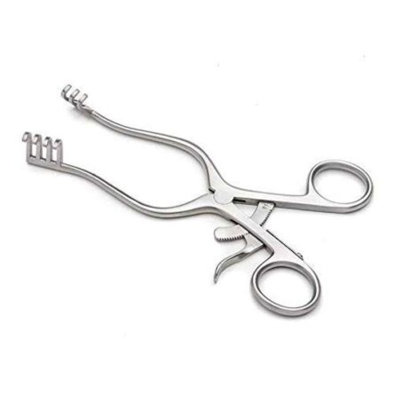 Forgesy 6 inch Stainless Steel Self Retaining Retractor