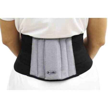 P+caRe Grey & Black Extreme Back Support