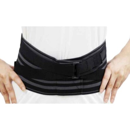 P+caRe Grey & Black Lumbo Sacral Support Belt