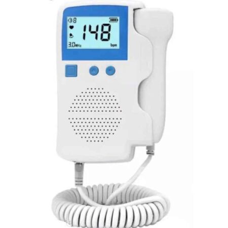 OSRMedPlus Plastic White Fetal Doppler with USB