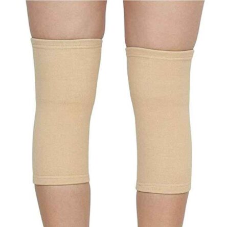 K Squarians Fabric Beige Knee Support for Joint Pain Relief