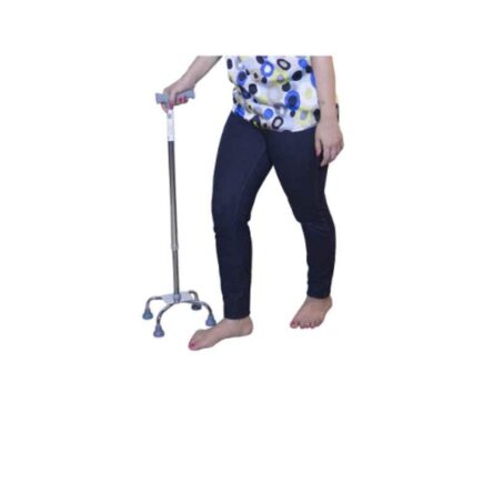 Magna Height Adjustable Quadripod Walking Stick