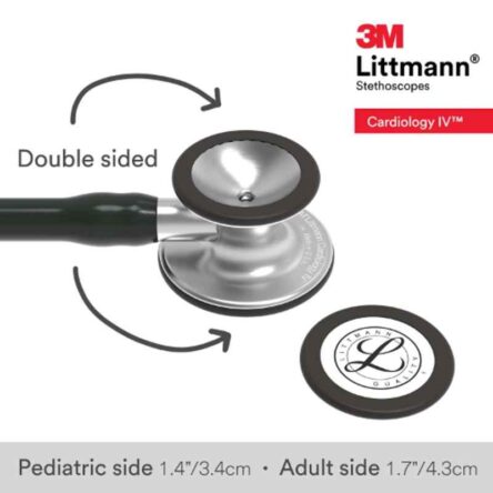 3M Littmann 27 inch Black Tube Cardiology IV Diagnostic Stethoscope