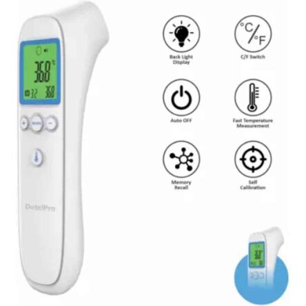 Detel DT09 Plus Pro White Infrared Thermometer