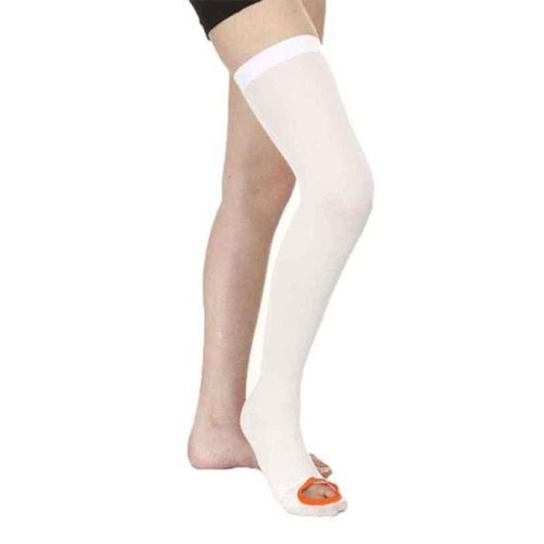 Samson GS-1203 White Thigh High Anti Embolism Stocking