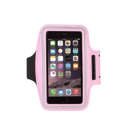 Strauss Pink Neoprene Sports Mobile Arm Band