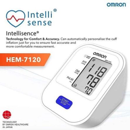 Omron HEM 7120 Fully Automatic Digital Blood Pressure Monitor