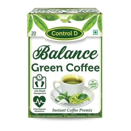 Control D Balance 20 Sachets Green Coffee Box (Pack of 2)