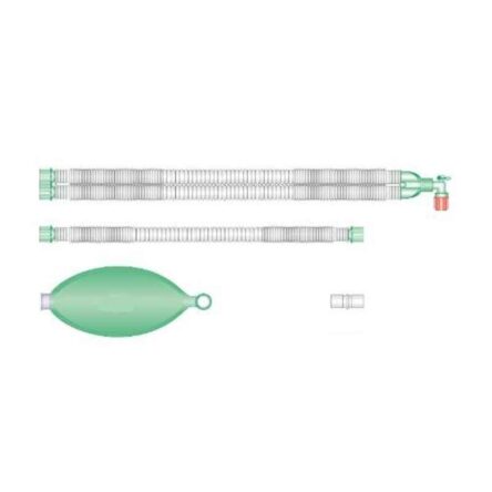 Intersurgical 22mm 3m Compact Extendable Breathing System Set with 2L Bag Limb