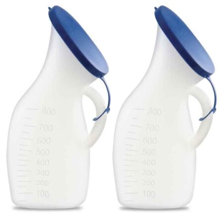 Prompt 1000ml Check Plastic Urine Pot With Cap for Female