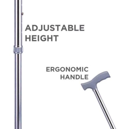 Easycare 71-94cm Light Weight Aluminum Walking Stick
