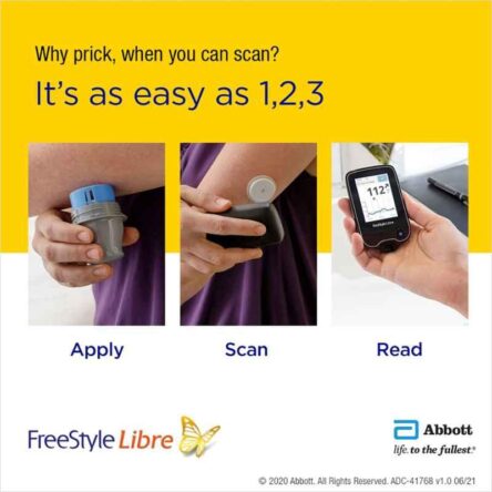 Abbott FreeStyle Libre Glucometer Sensor