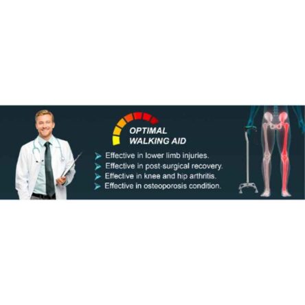 Tynor Quadripod Walking Stick
