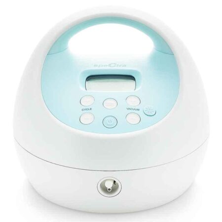 Spectra S1 White & Sky Blue Single & Double Breast Pump