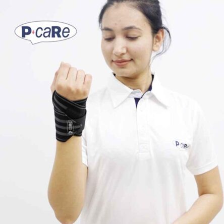 P+caRe Black Wrist Brace