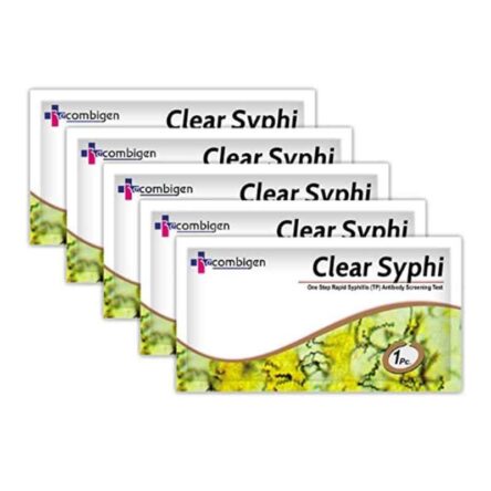 Recombigen Clear Syphi Syphilis Test Kit (Pack of 5)