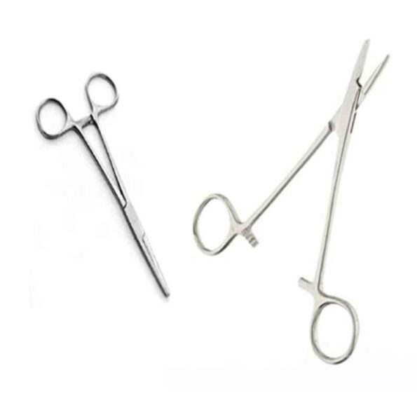 Forgesy 7 inch Artery Forceps & 7 inch Needle Holder Combo