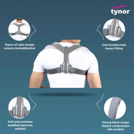 Tynor Clavicle Brace with Velcro