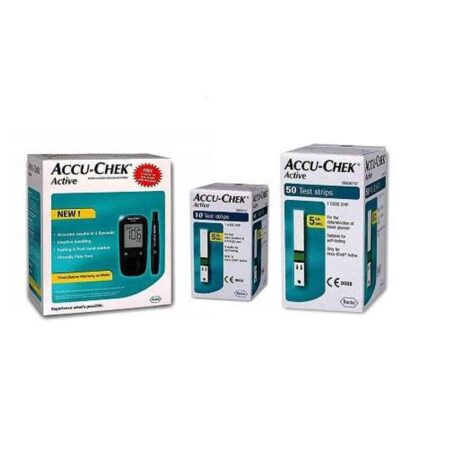 Accu-Chek Active Glucometer with 50 Strips