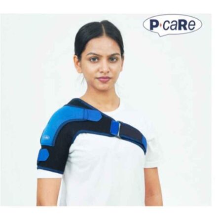 P+caRe Neoprene Grey & Black Shoulder Wrap Brace