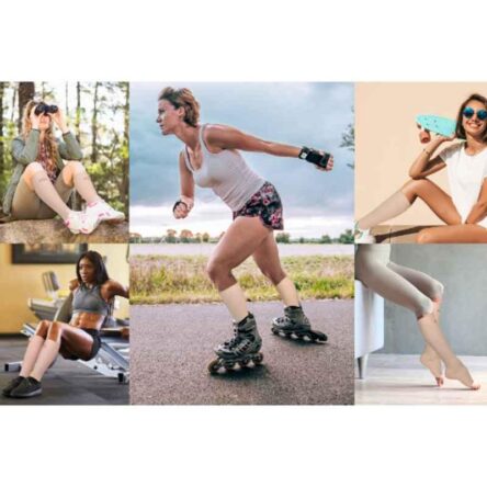 Tynor Compression Garment Leg Below Knee Open Toe Support