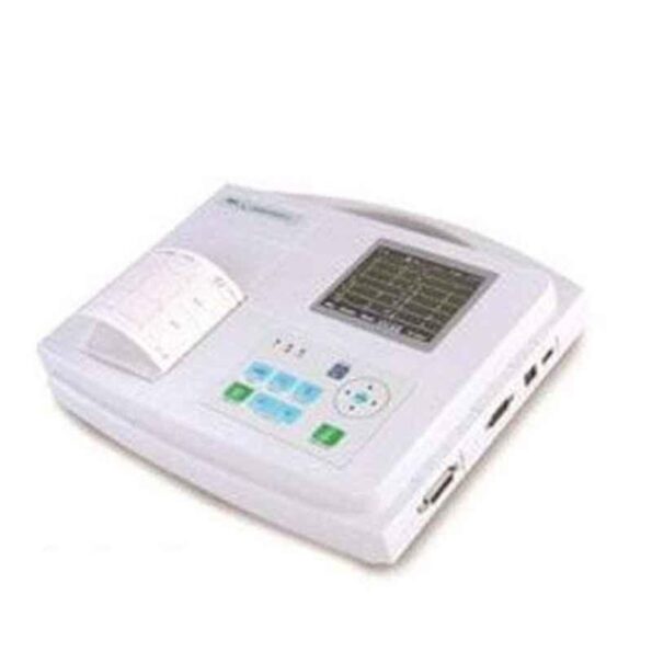 BPL 6208 View Wide Display 3 Channel ECG Machine