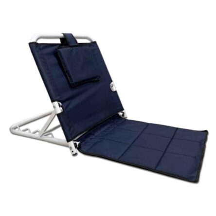 Kawachi Blue Folding Angle Adjustable Back Rest for Bed Patients & Hospital