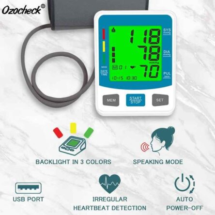 Ozocheck BPAPEX-SF Automatic Digital Blood Pressure Monitor with Intelligence Technology