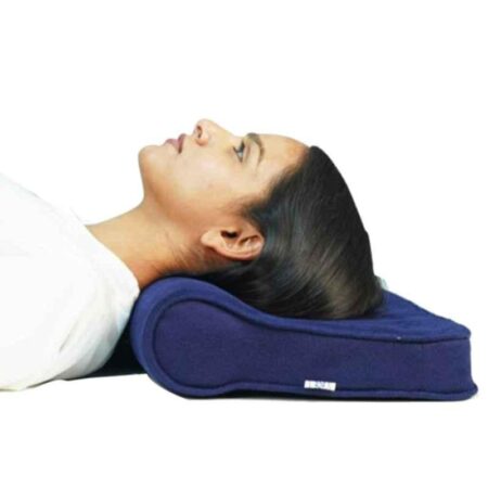 P+caRe Royal Blue Cervical Pillow